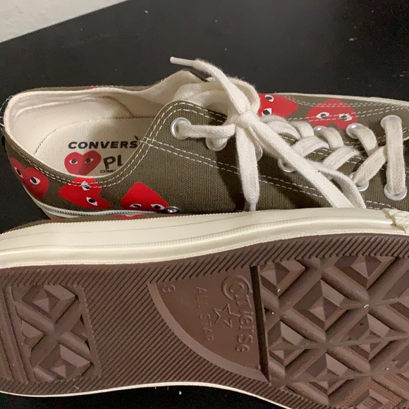 Comme Des Garçons Converse Sneakers NEW - Picture 4 of 4